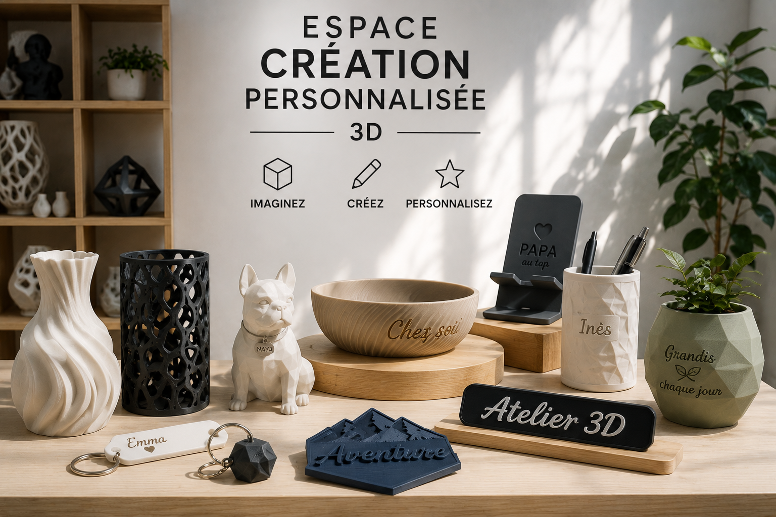 Espace Créations Personnalisées