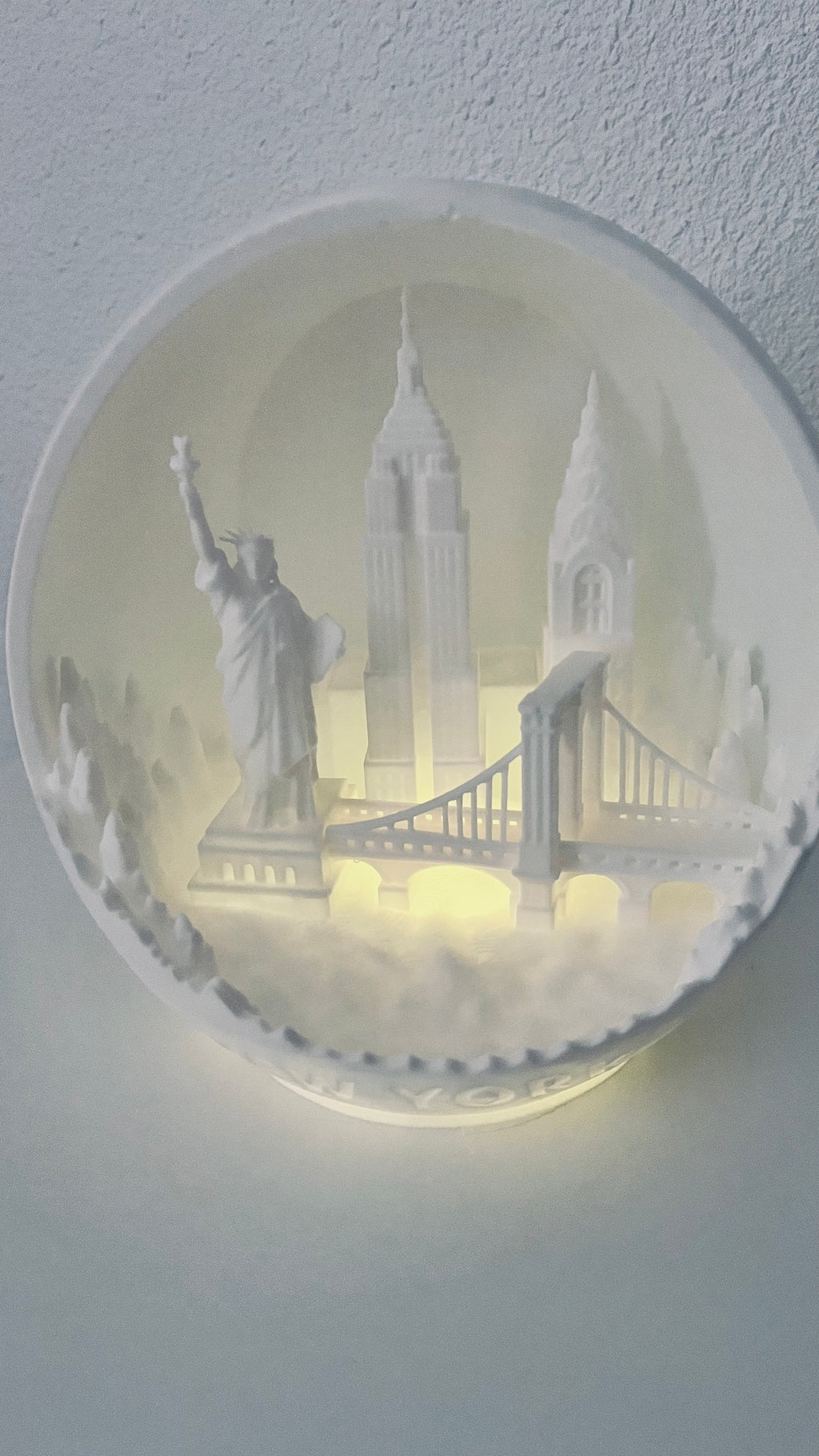 New York Illuminée – Décoration LED Impression 3D