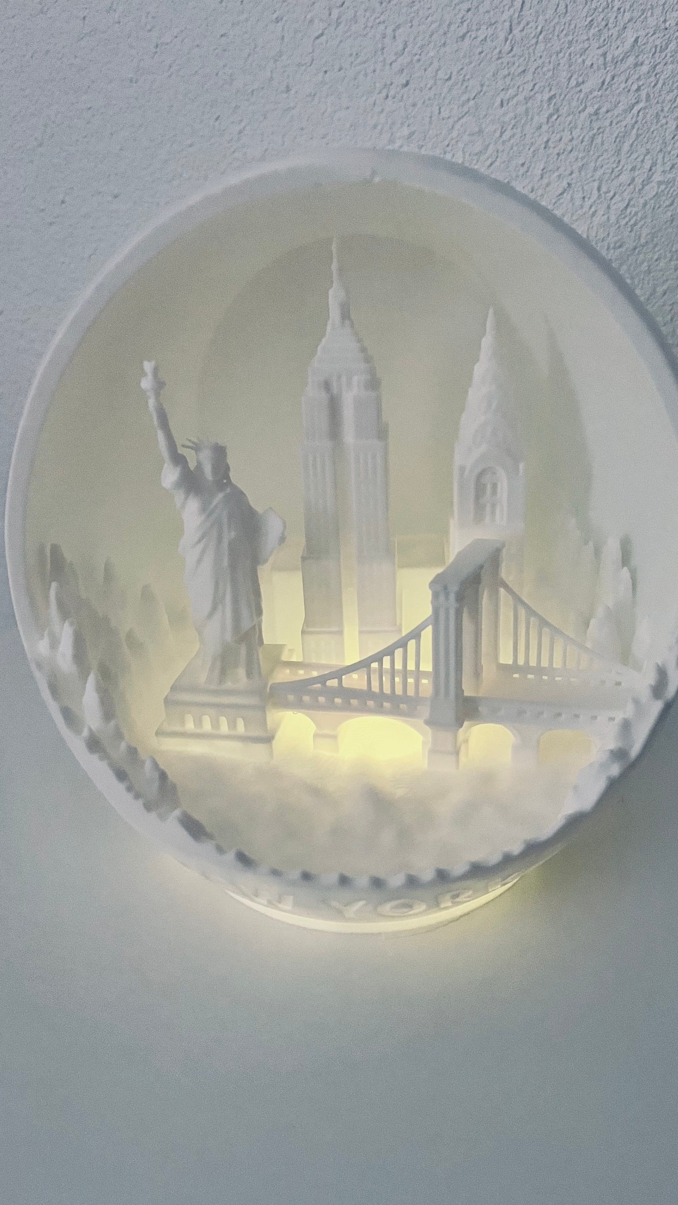 New York Illuminée – Décoration LED Impression 3D