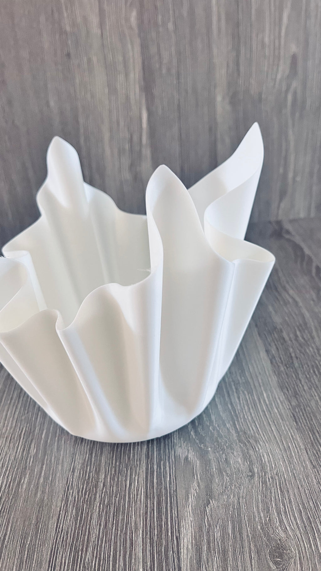 Le Voile Figé™ – Coupe Décorative Design – Impression 3D