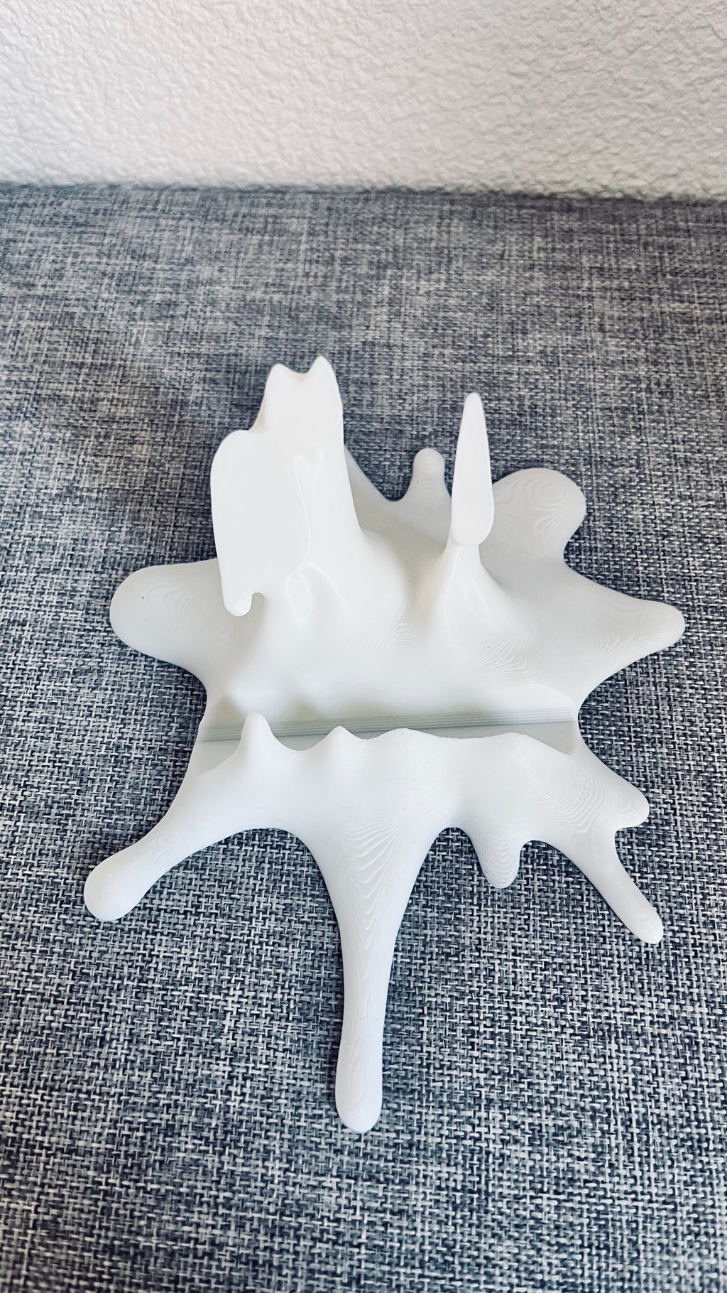 Lot de 2 Supports Téléphone Splash – Blanc & Noir