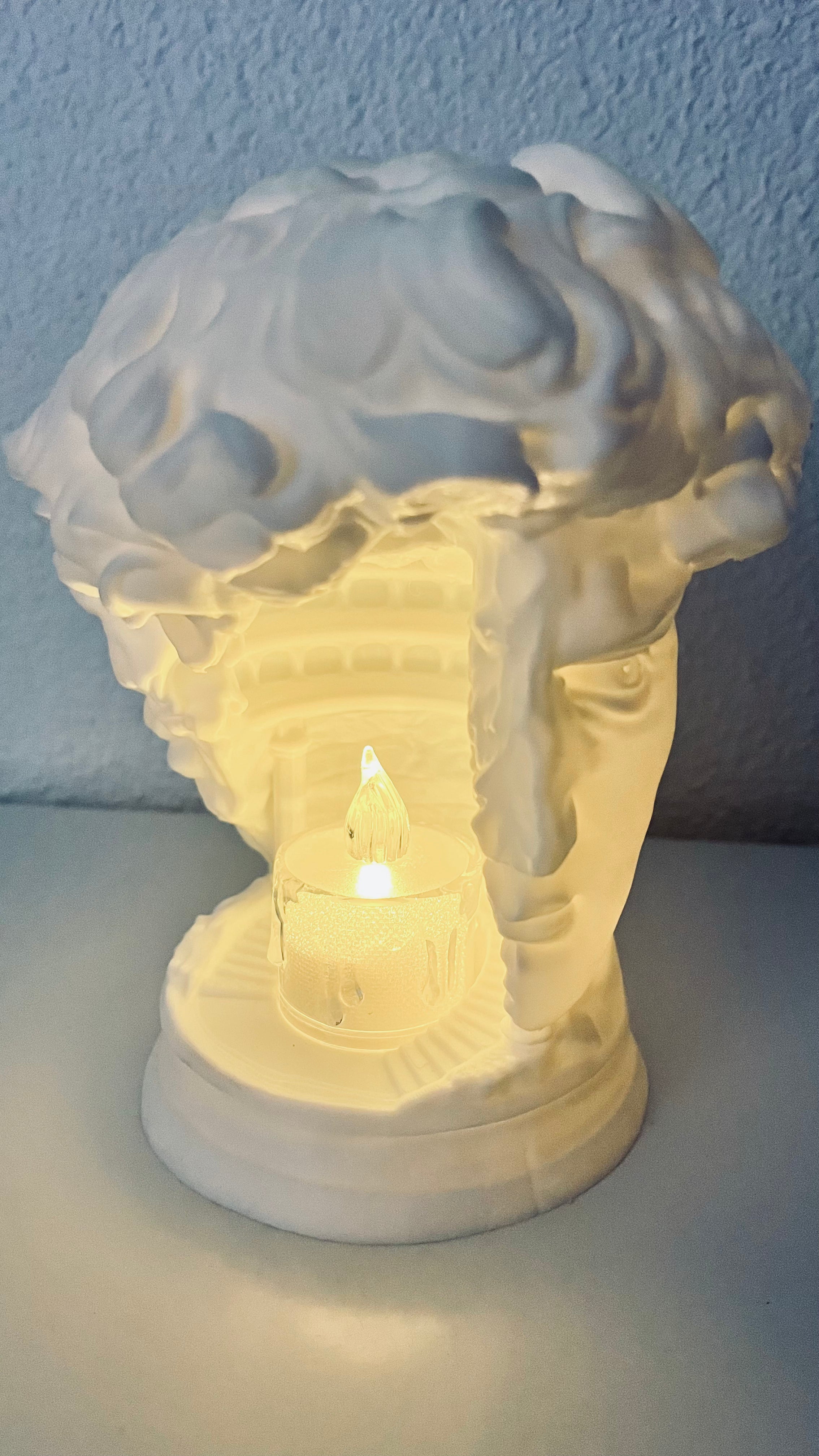 Lampe Décorative David Illuminé – Sculpture Design Impression 3D