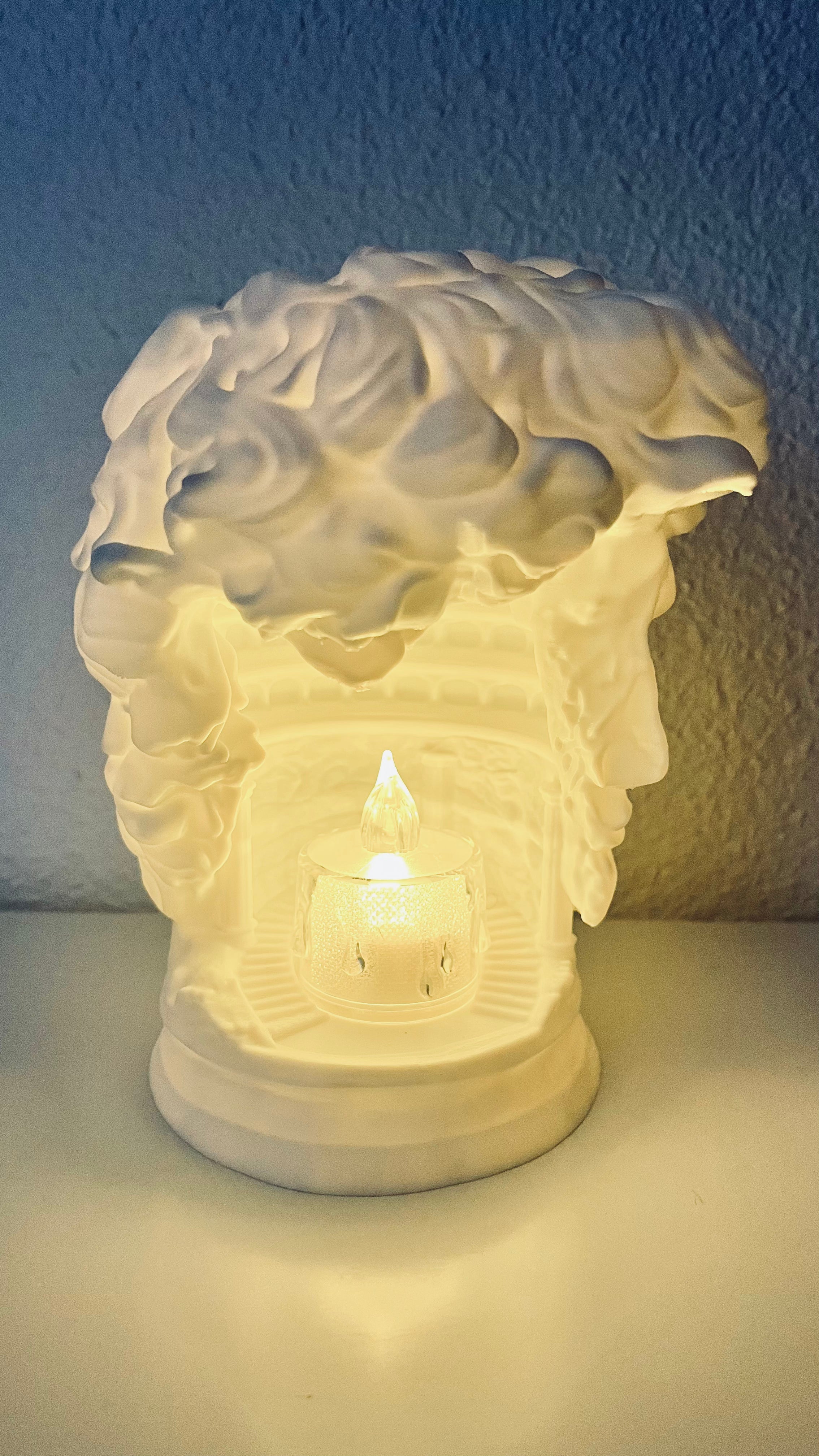 Lampe Décorative David Illuminé – Sculpture Design Impression 3D