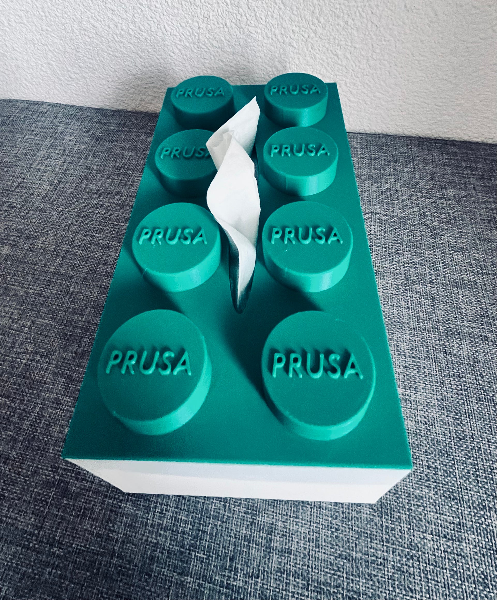 Boîte à Mouchoirs Style Briques de Construction – Impression 3D