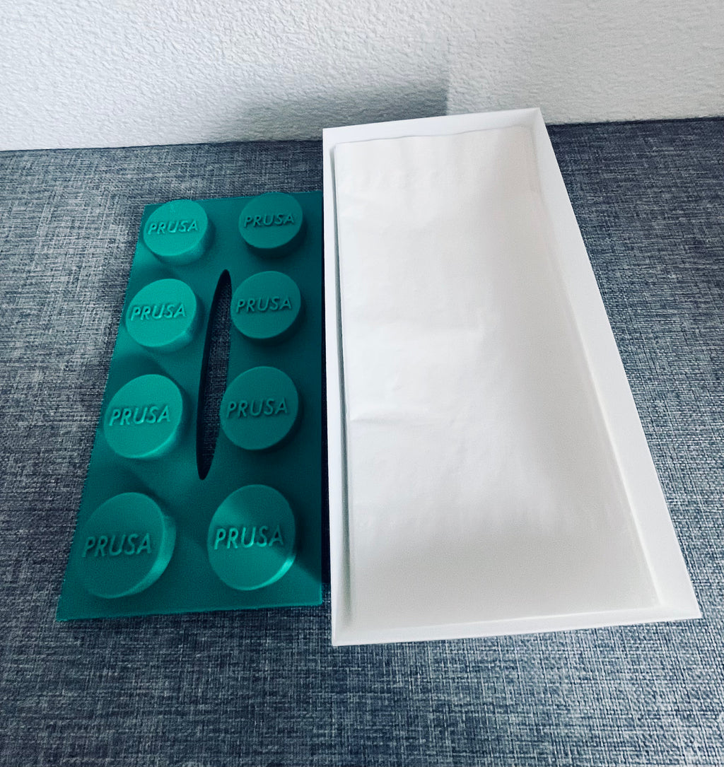 Boîte à Mouchoirs Style Briques de Construction – Impression 3D