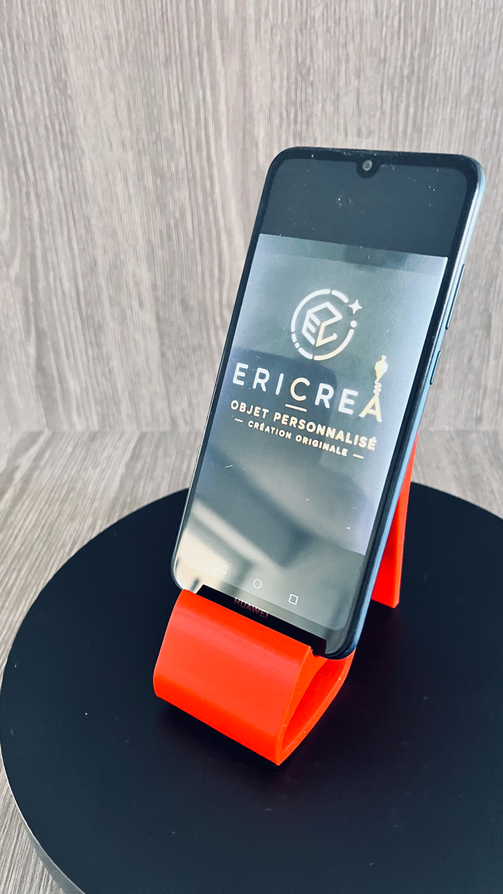 Support Smartphone Éclipse Rouge – Impression 3D