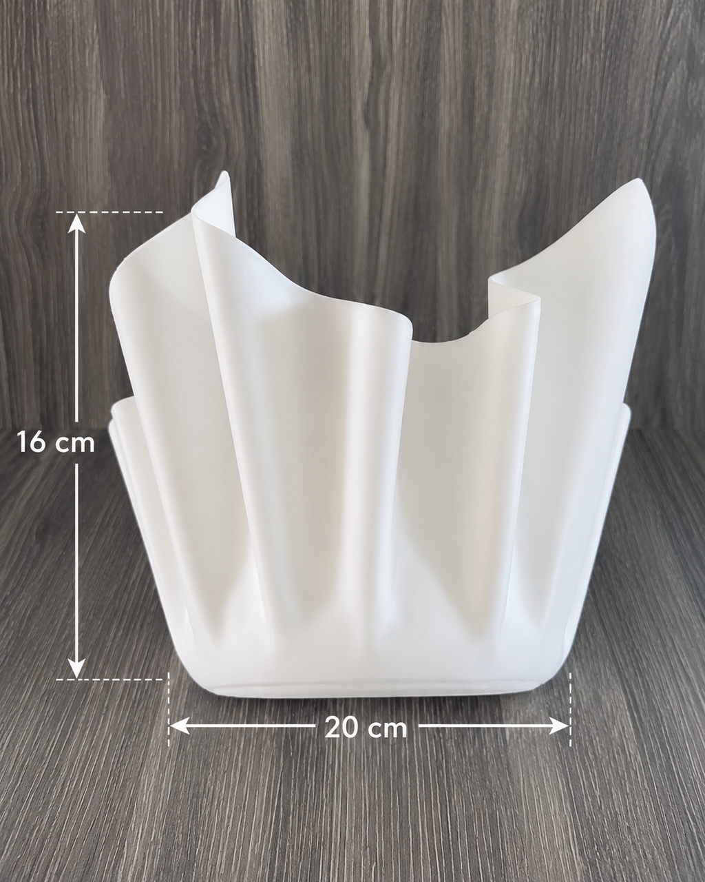 Le Voile Figé™ – Coupe Décorative Design – Impression 3D