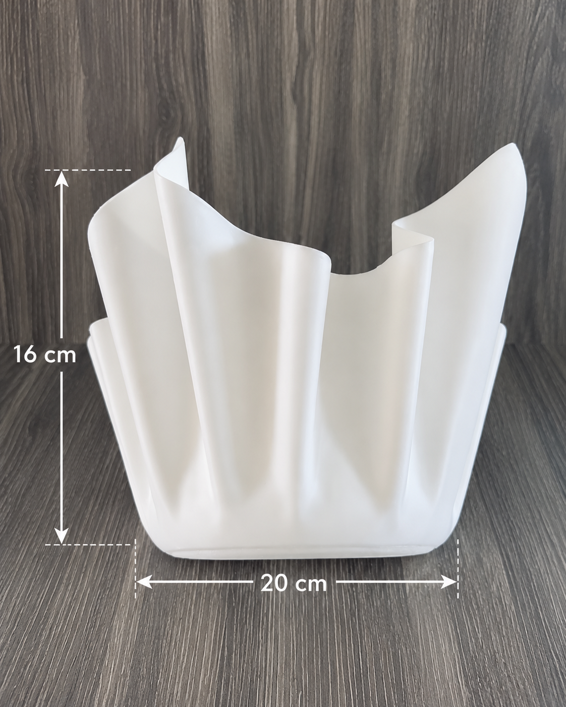 Le Voile Figé™ – Coupe Décorative Design – Impression 3D