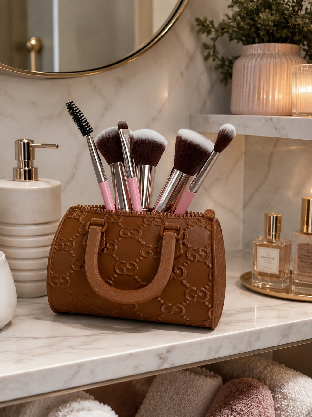 Sac Organisateur Chic – Rangement Maquillage & Accessoires – Impression 3D