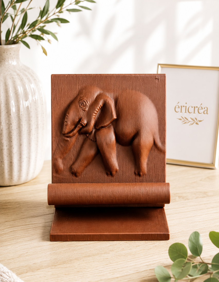 Support Éléphant Élégance – Tablette & Smartphone – Impression 3D