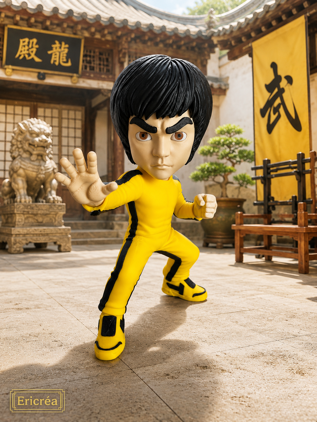 Figurine Bruce Lee – Édition Collection 3D