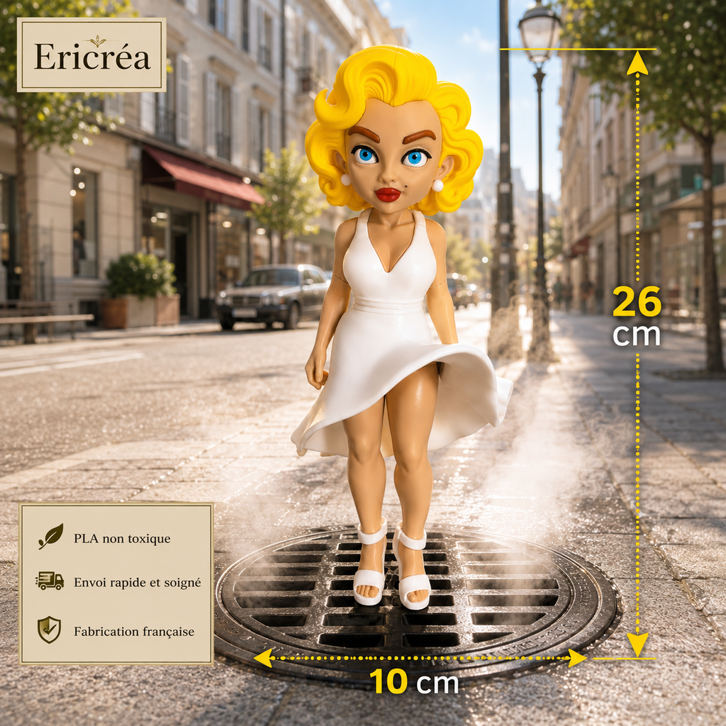 Figurine Marilyn Monroe – Icône Hollywood