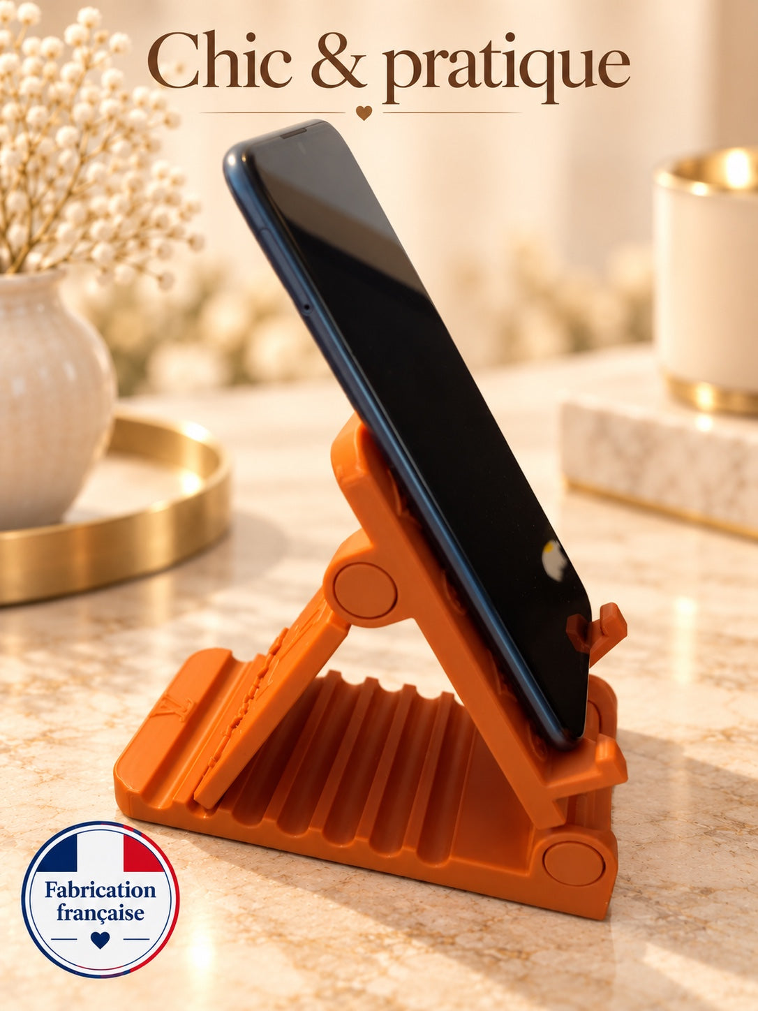 Support téléphone Louis Vuitton personnalisable