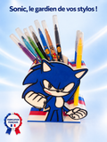 Porte-stylos Sonic, vue de face, fabrication française