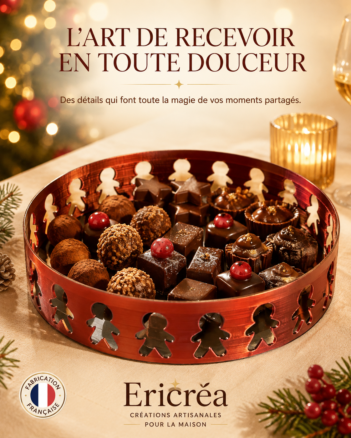 Plateau gourmand de Noël Ericréa
