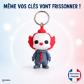 Porte-clés clown d’horreur 3D – Même vos clés vont frissonner