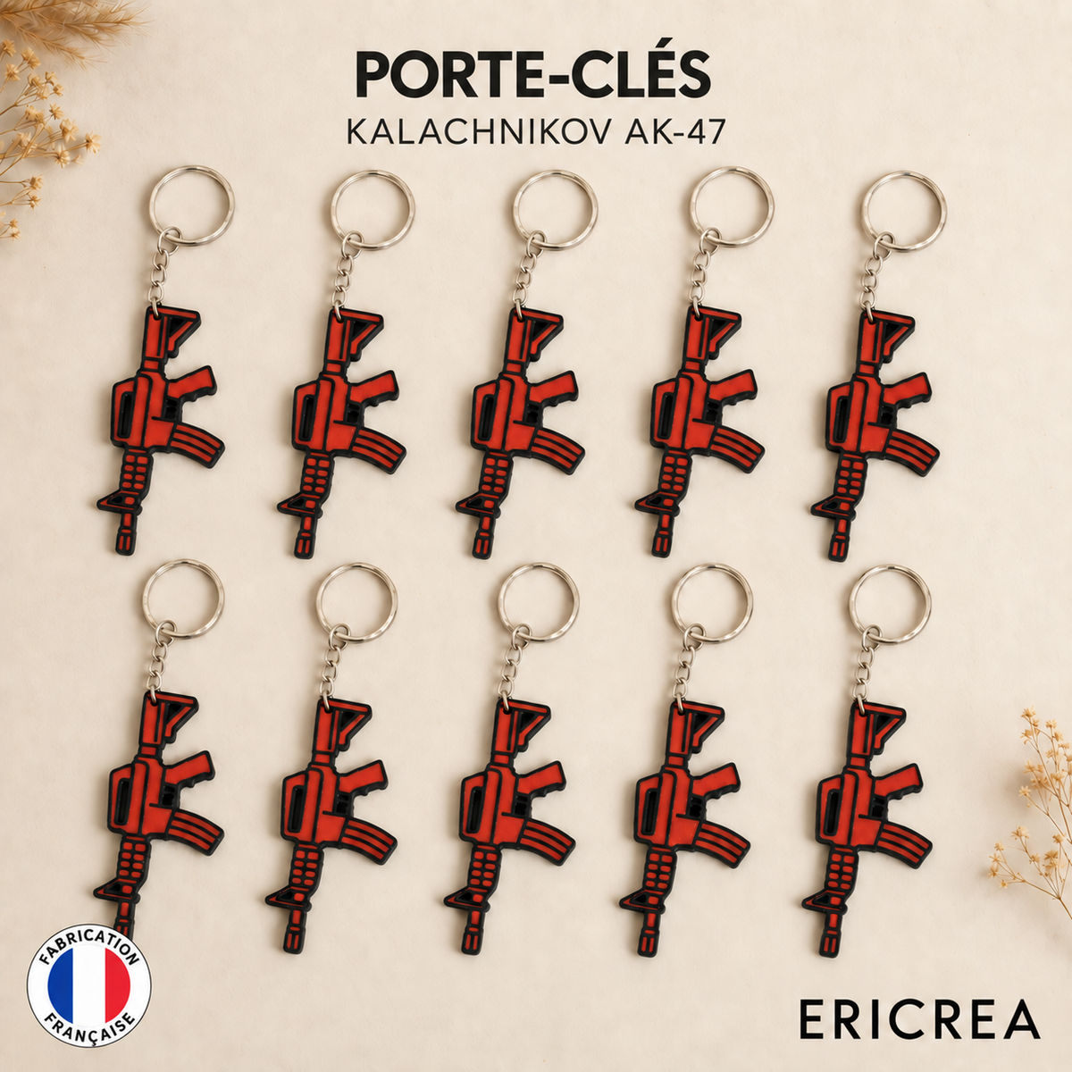 Porte-clés Kalachnikov AK-47