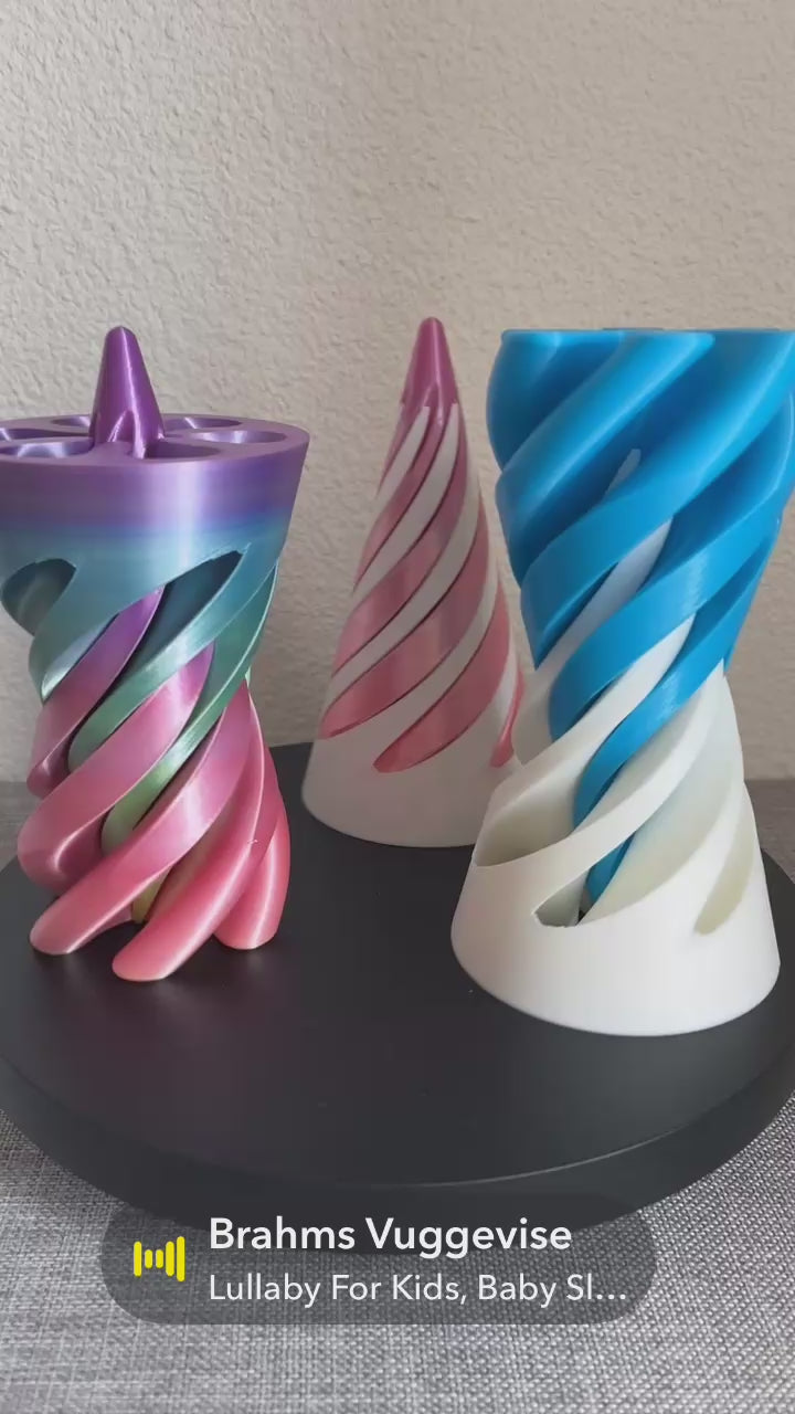 Objet antistress spirale articulée – Impression 3D
