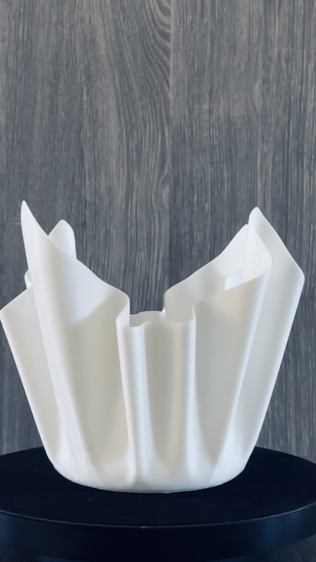 Le Voile Figé™ – Coupe Décorative Design – Impression 3D