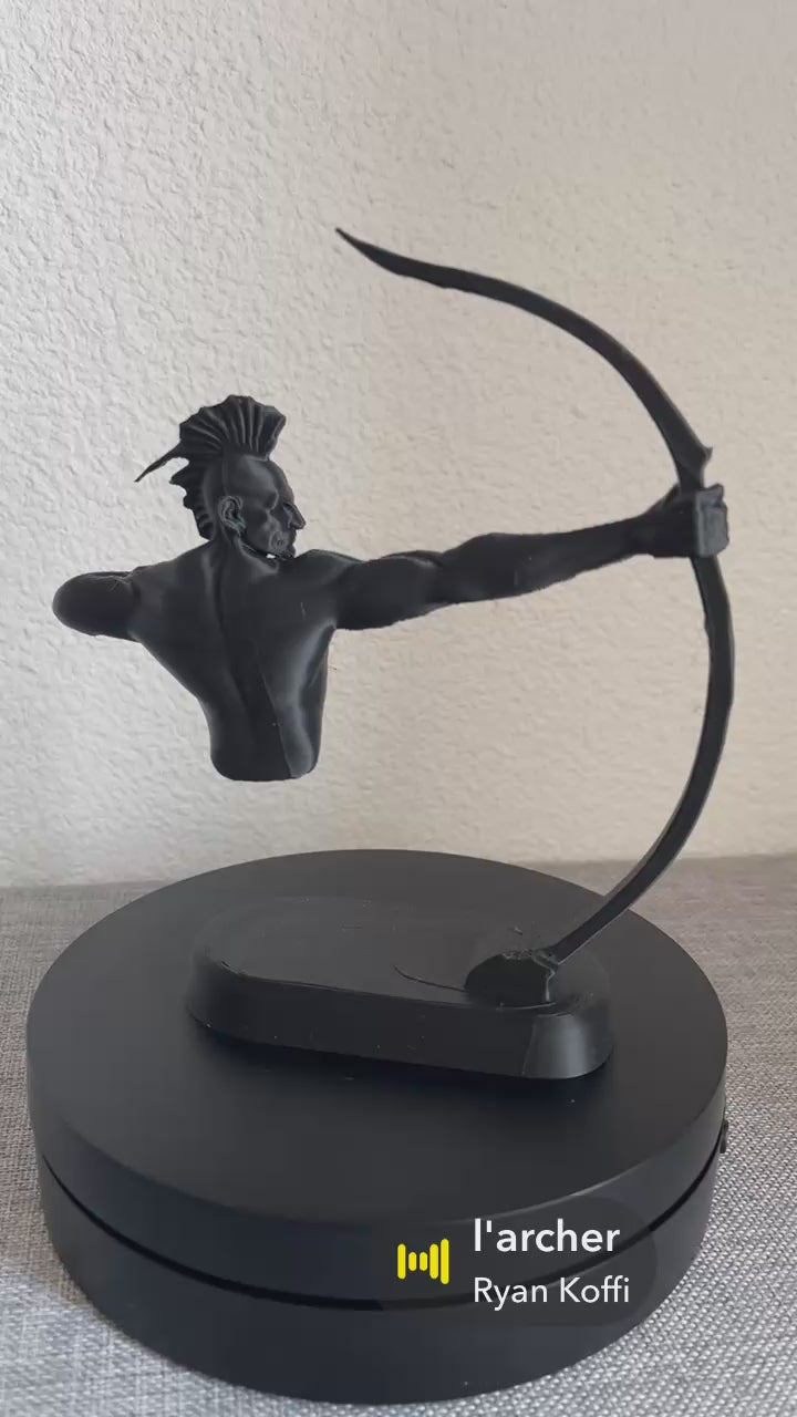 Statue Archer – Sculpture 3D moderne au design spectaculaire