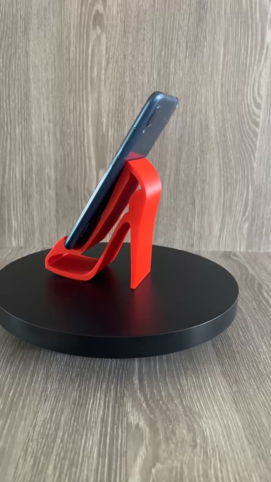 Support Smartphone Éclipse Rouge – Impression 3D