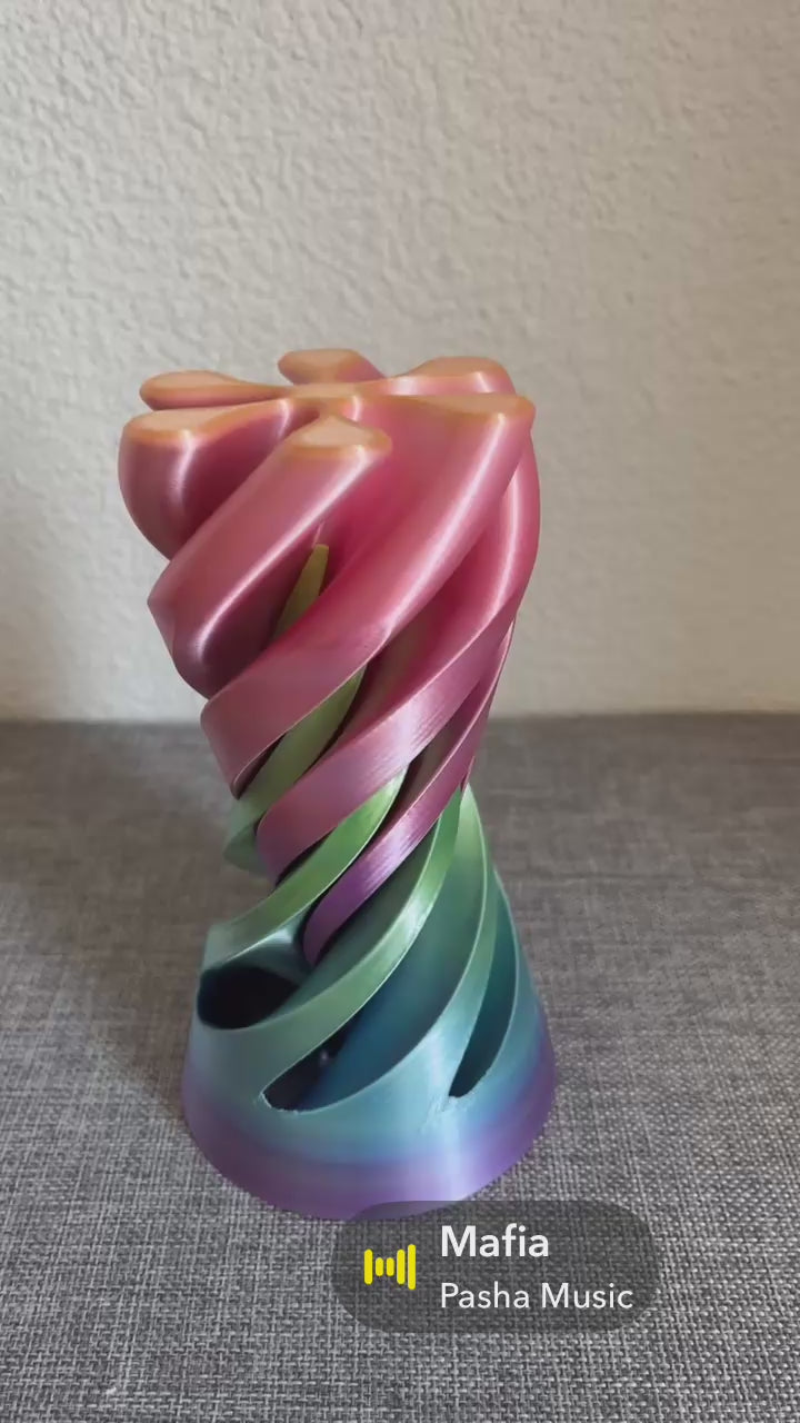 Objet antistress spirale articulée – Impression 3D